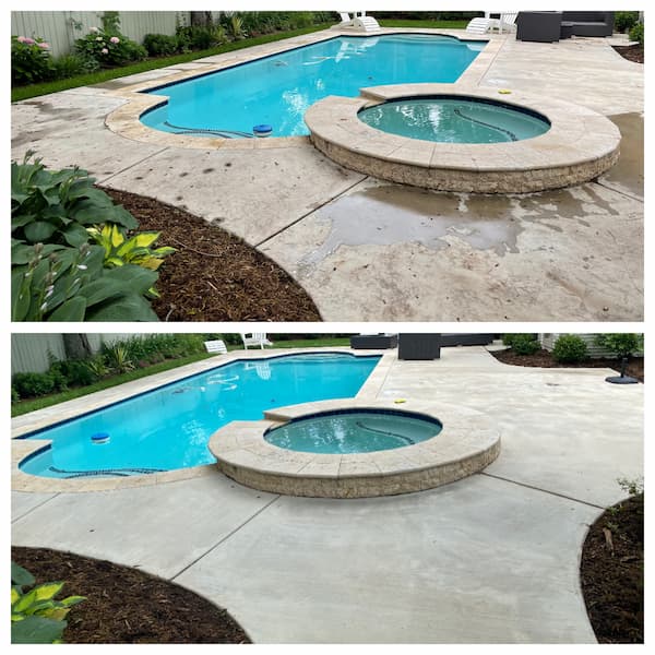 Pool Deck Pressure Washing in Orlando FL Best Cleaning Company