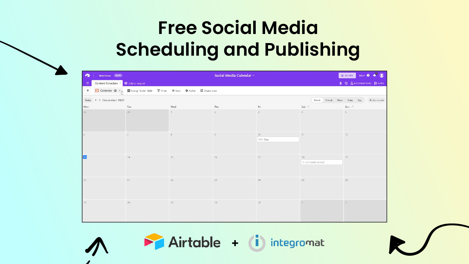 Automated Airtable content calendar - Detailed Tutorial