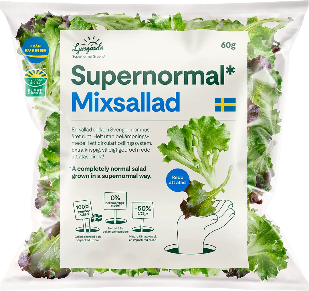 Supernormal Mixsallad 60g - Framsida