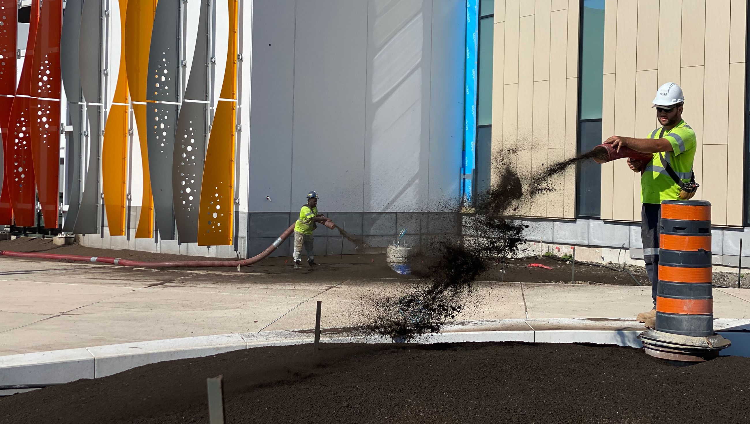 Custom Blend Soils by Gray's Blower Truck Soil Solutions