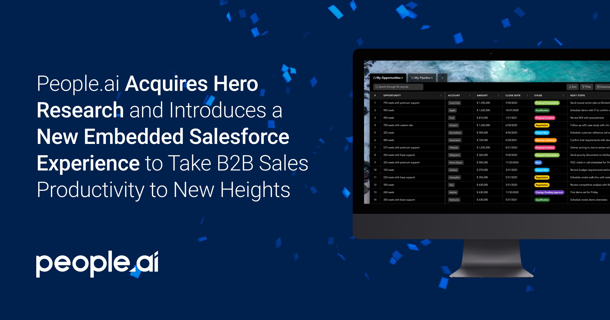 People.ai Acquires Hero Research and Introduces a New Embedded