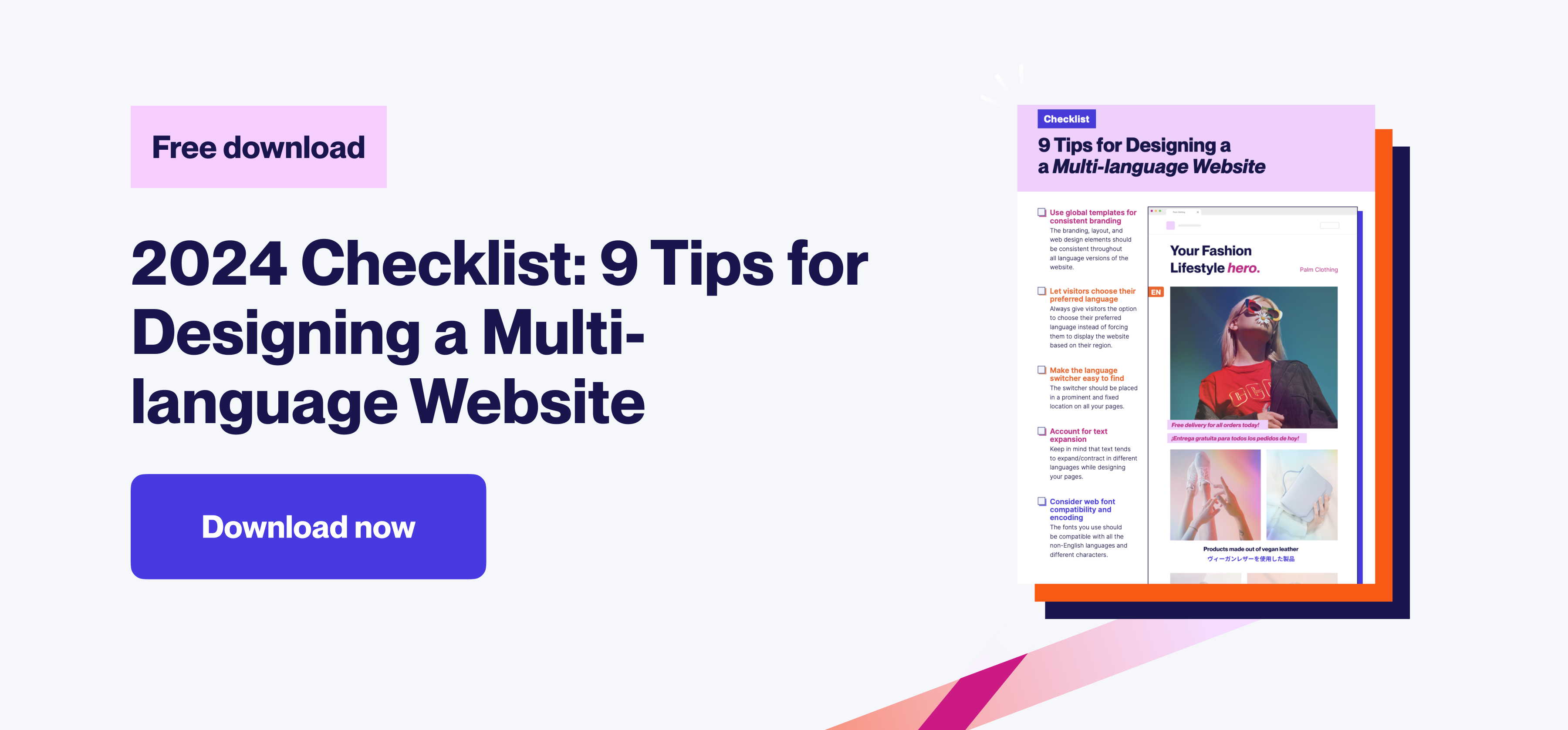 2024 checklist: 9 tips for designing a mutli-language website