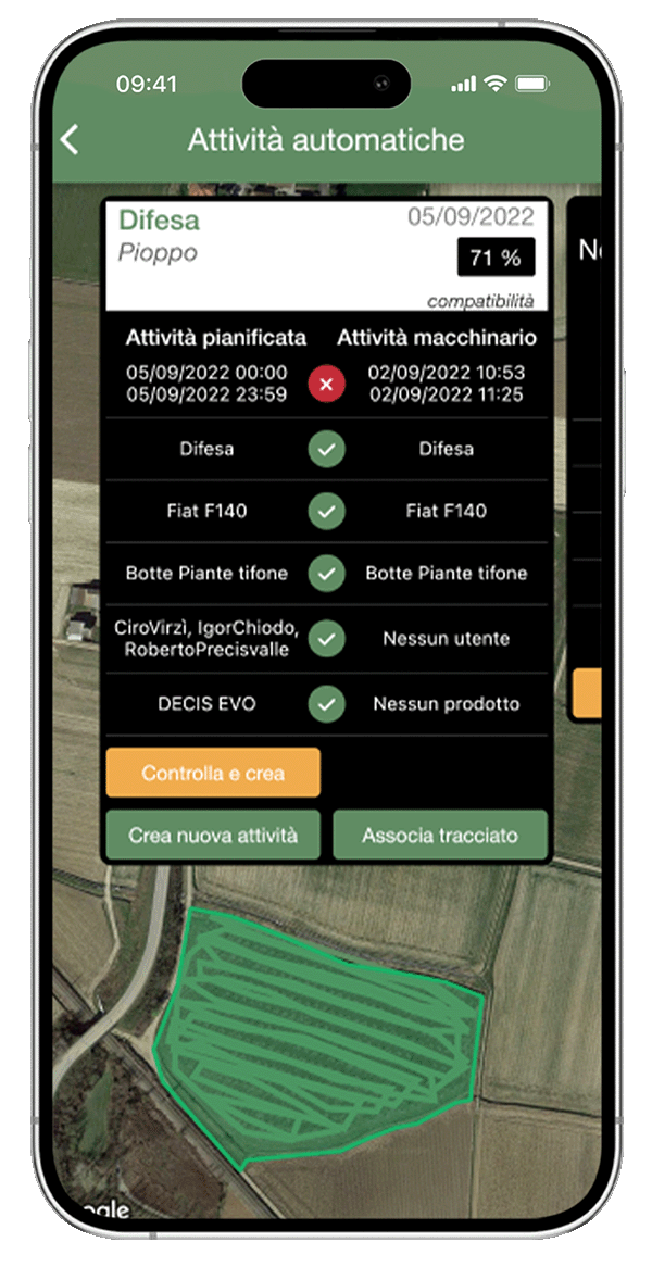 Software controllo macchinari agricoli e lavorazioni - xFarm