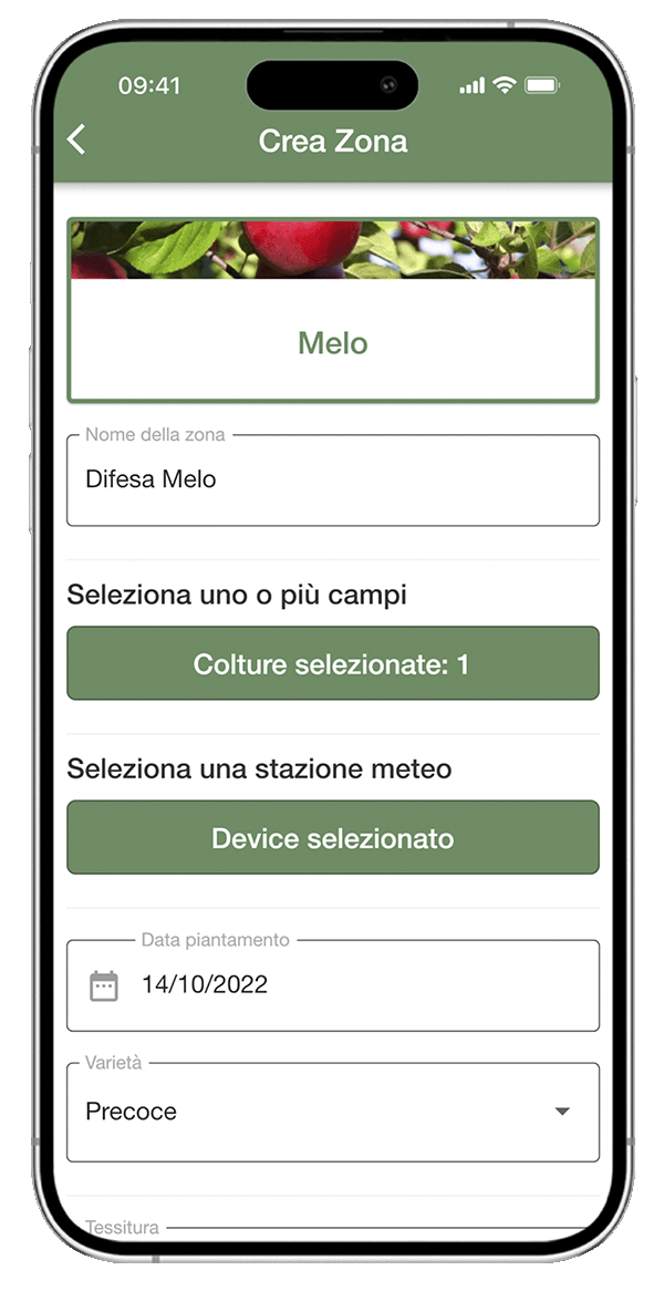 App riconoscimento patologie piantagioni xFarm