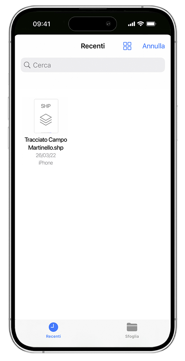 App per la gestione dei campi agricoli Farm - smartphone