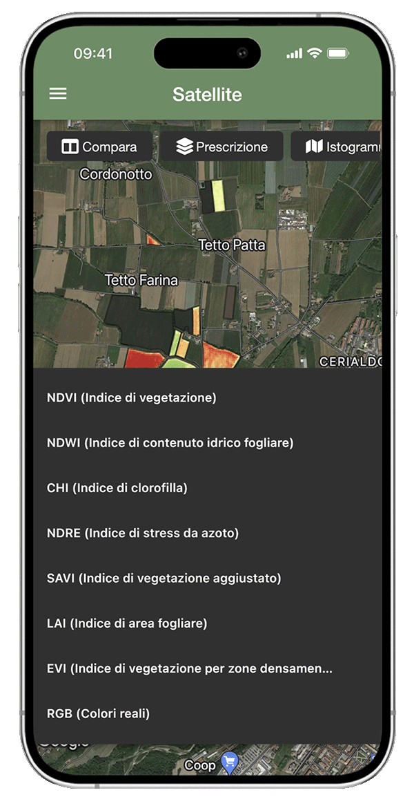 App precision farming xfarm - smartphone