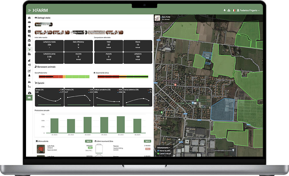 Software gestionale di stalla xFarm