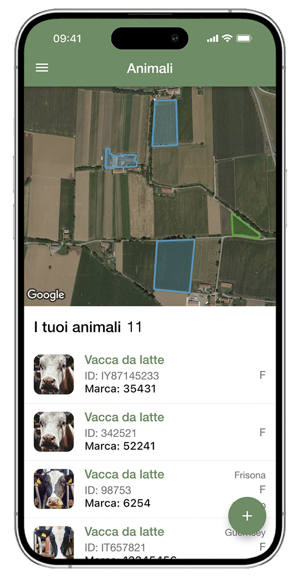 App gestione allevamento xFarm