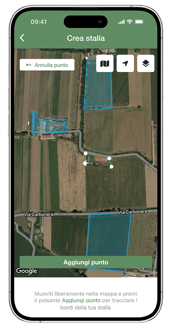 Gestionale di stalla via app xFarm - smartphone