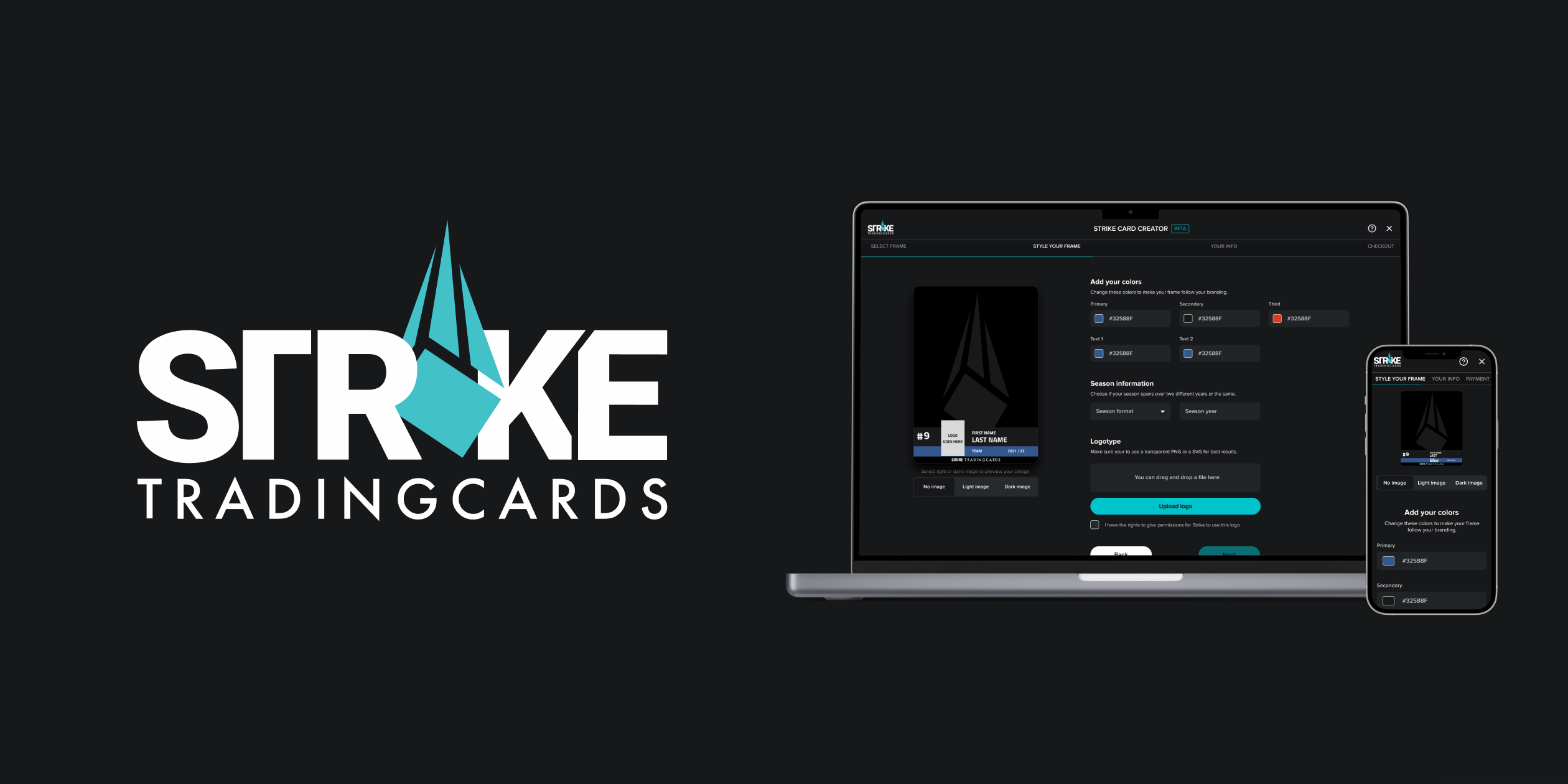 Strike Sports Card Creator