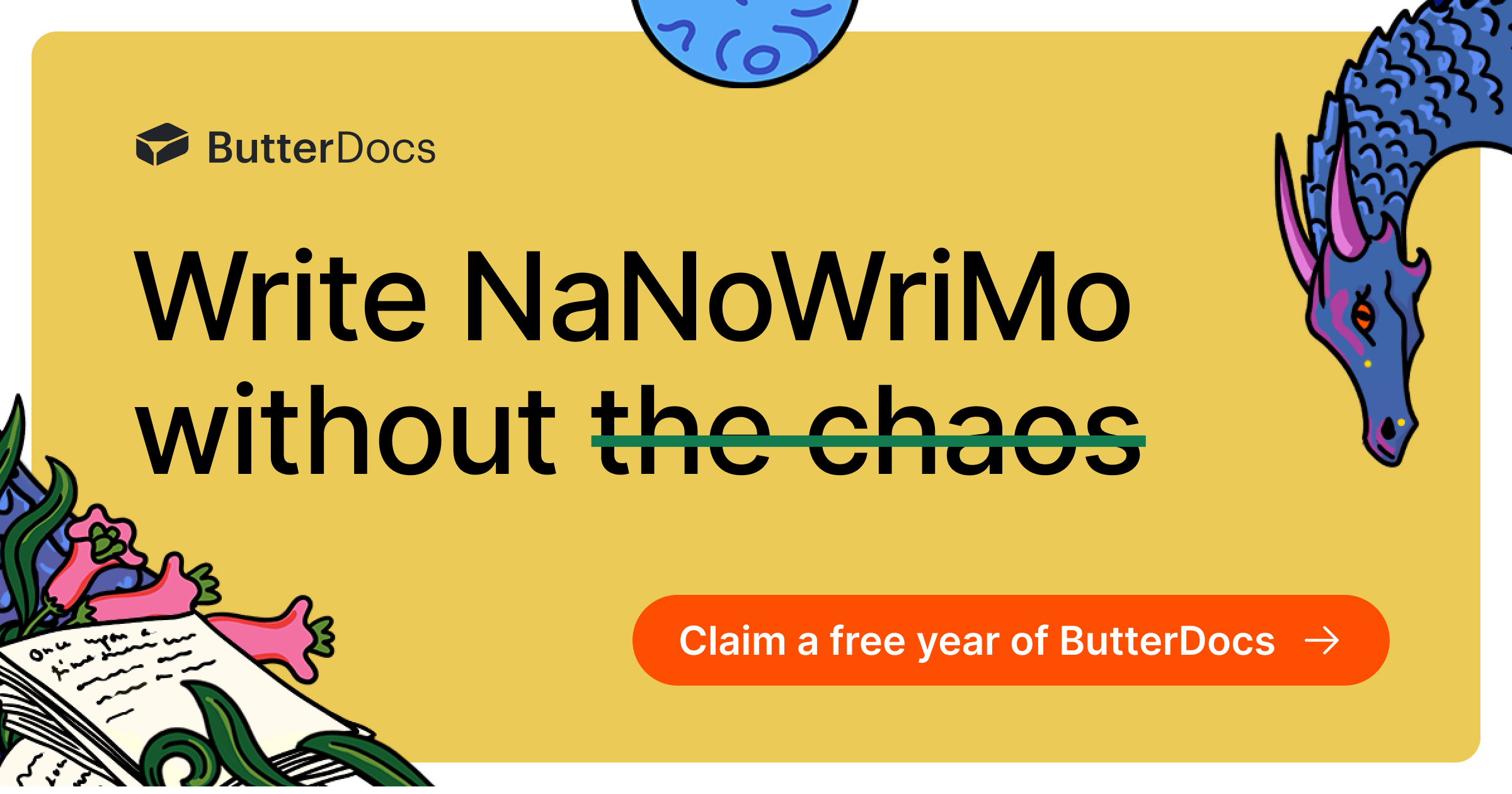 ButterDocs What is NaNoWriMo?