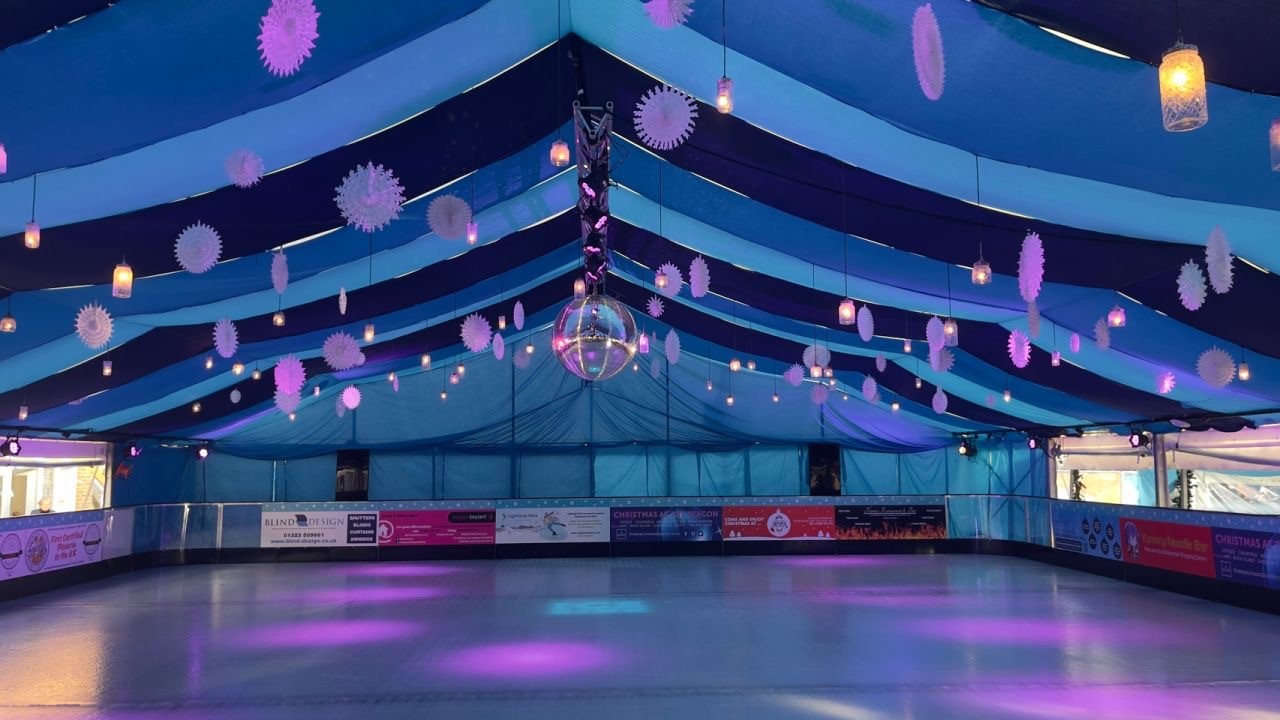 Eastbourne's Lightning Fibre Ice Rink opens for Christmas