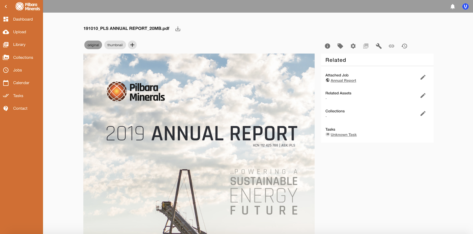 Digital Asset Management for Pilbara Minerals HIVO