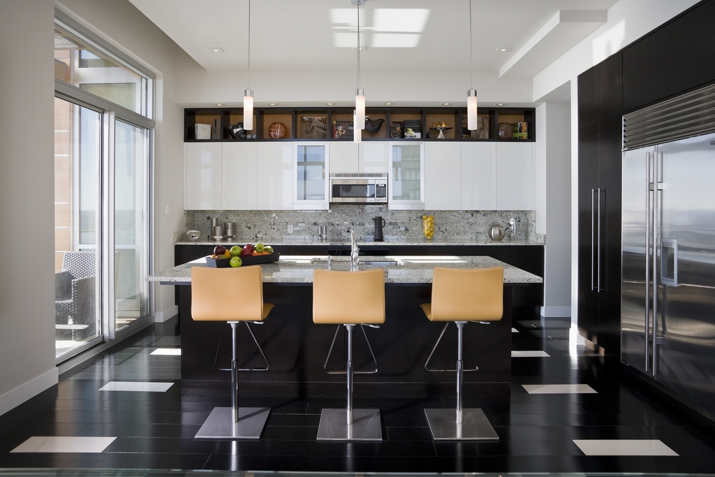 Welcome to CF Design - Penthouse Ceramic Tile Kitchen Installation Design