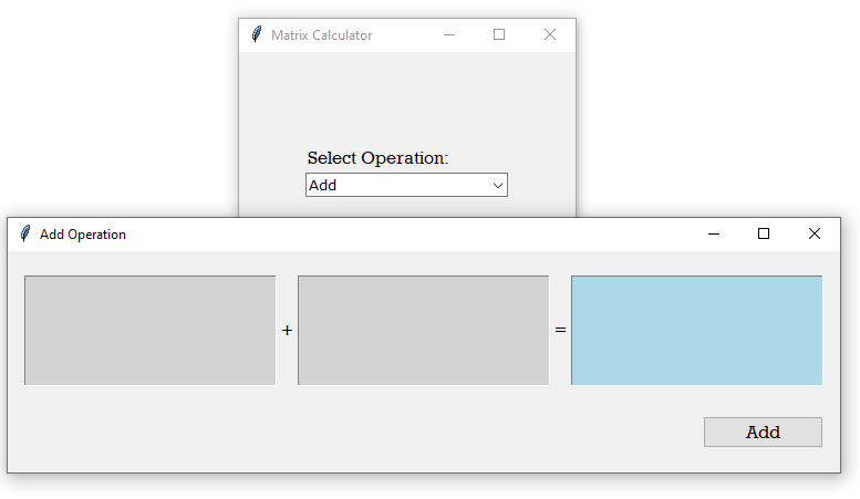Building a Matrix Calculator with Numpy and Tkinter in Python ...