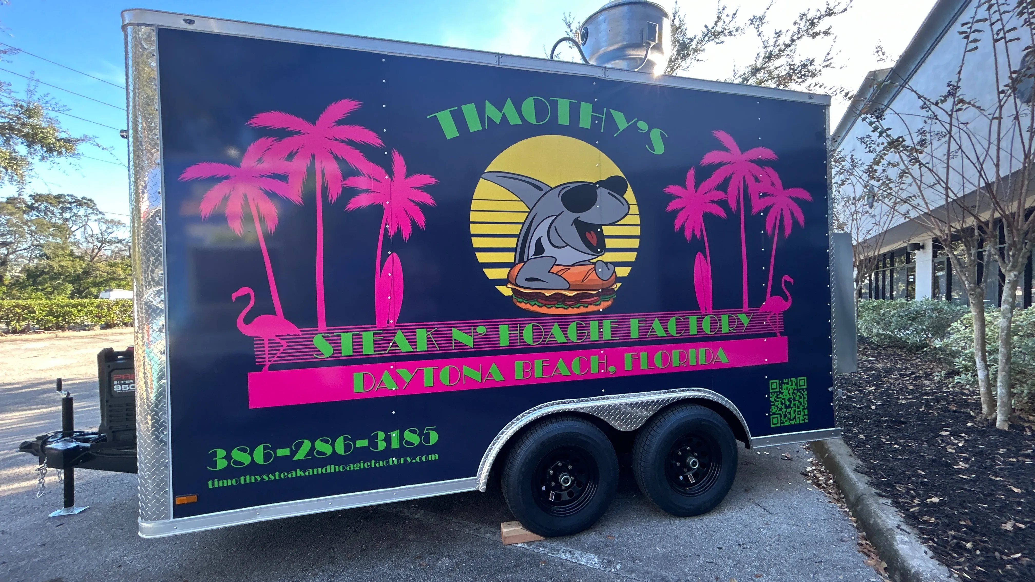 Timothy's Steak & Hoagie 8.5' x 14' Phoenix Food Trucks & Trailers