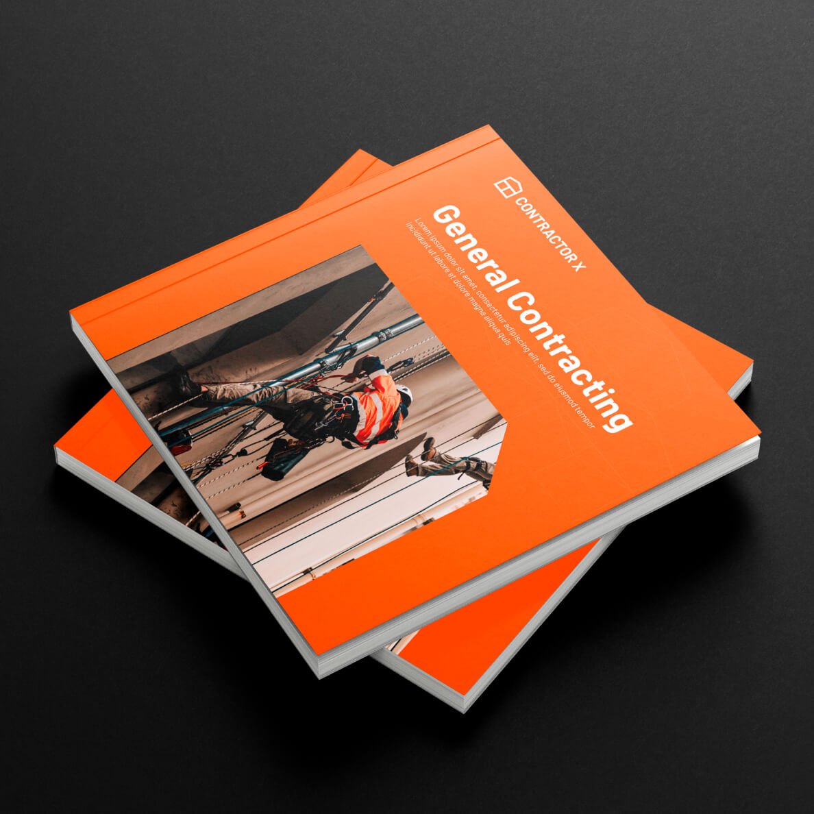 General Contracting Contractor X flow website template