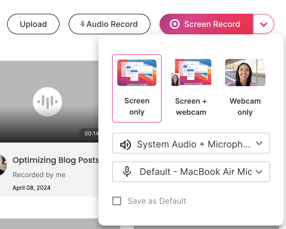 how to record a presentation on google meet