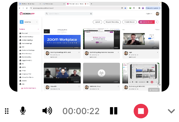 how to record a presentation on google meet