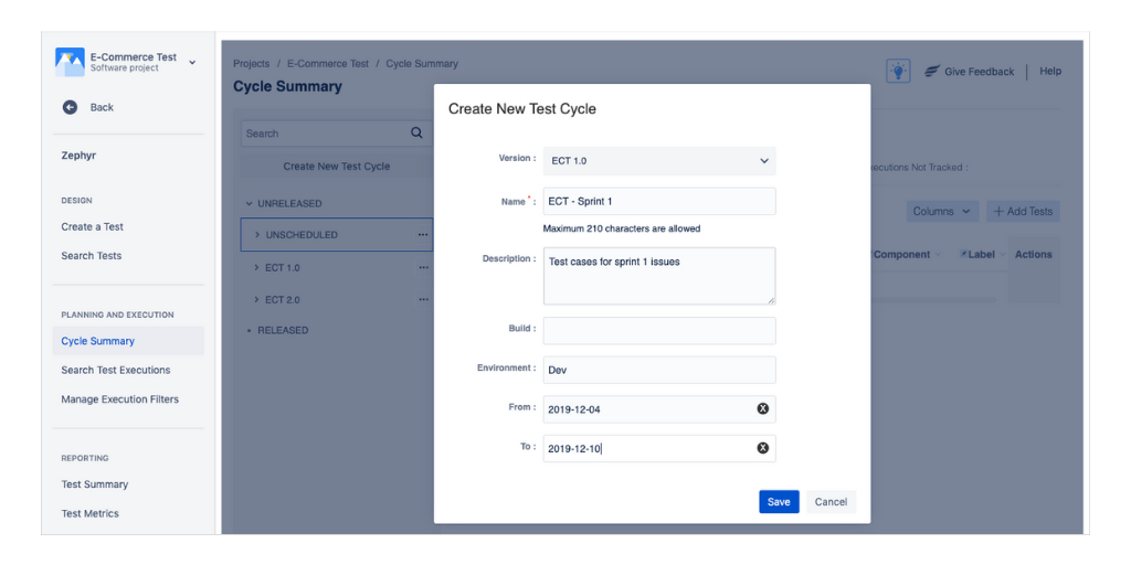 Zephyr for JIRA