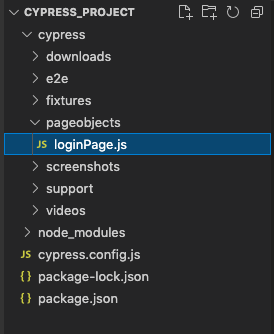 Implementing Page Object Model in Cypress