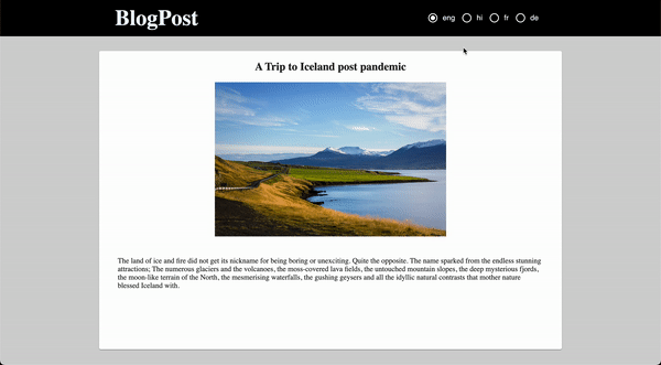 Developing Multilingual sites with Headless CMS - Strapi