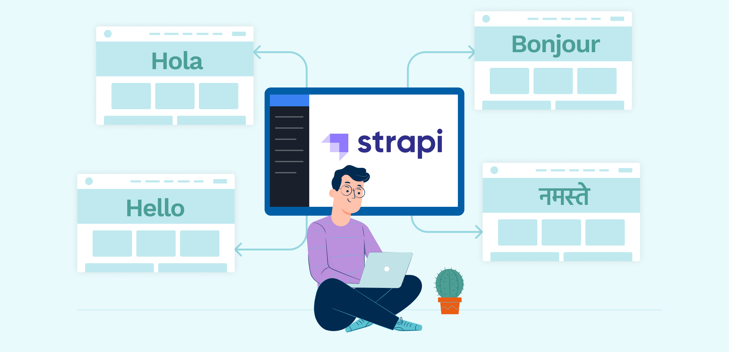 Developing Multilingual sites with Headless CMS - Strapi Developing Multilingual sites with Headless CMS - Strapi