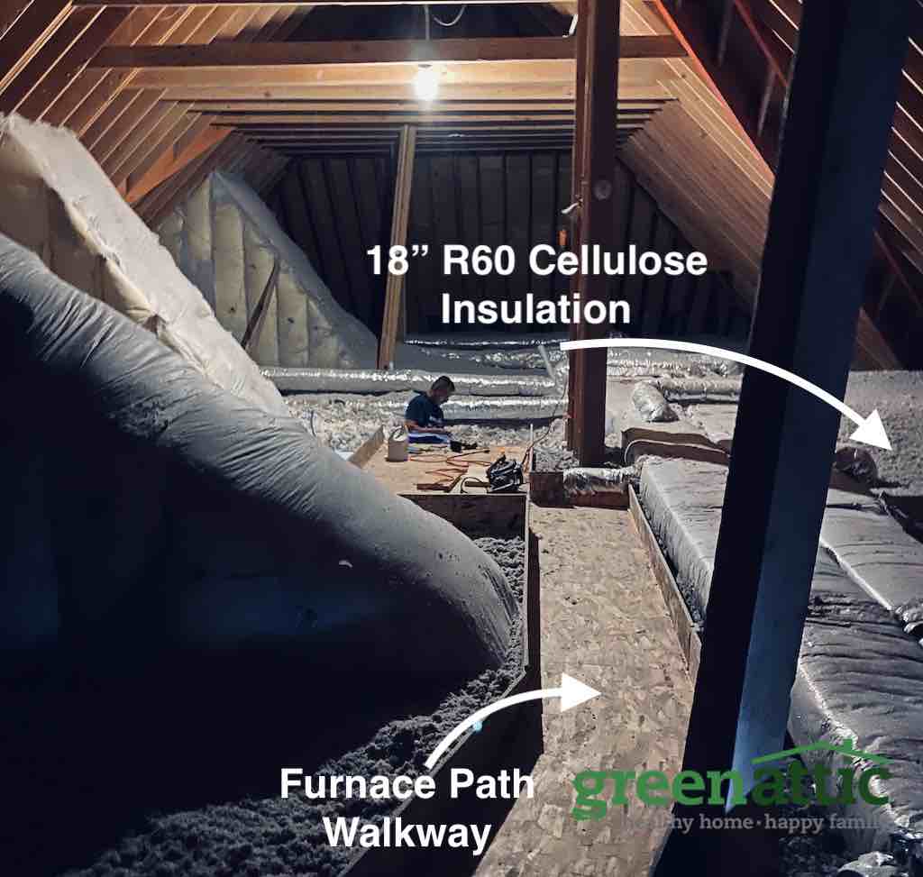 How to Build Attic Storage Over Insulation Green Attic Chicago