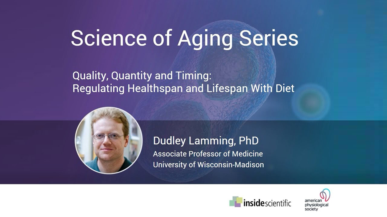 Quality, Quantity and Timing: Regulating Healthspan and Lifespan With Diet Dudley Lamming
