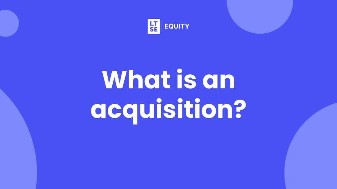 What Is An Acquisition LTSE Equity