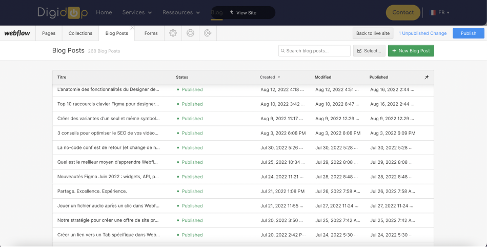 option select items webflow editor mode