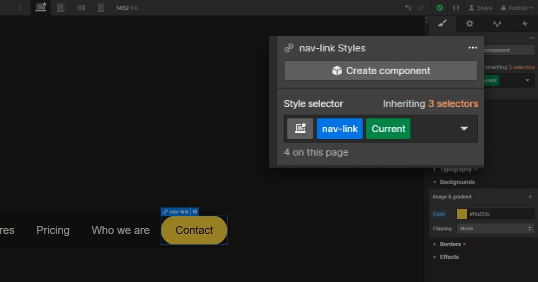 How to highlight the active section in a one-page navigation menu on ...