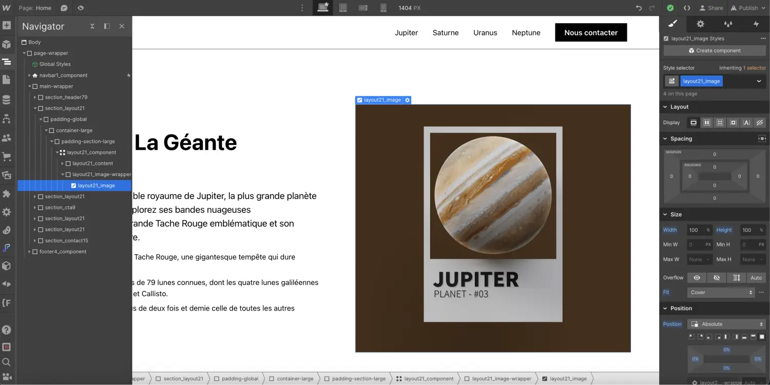 image unsplash replaced in the designer