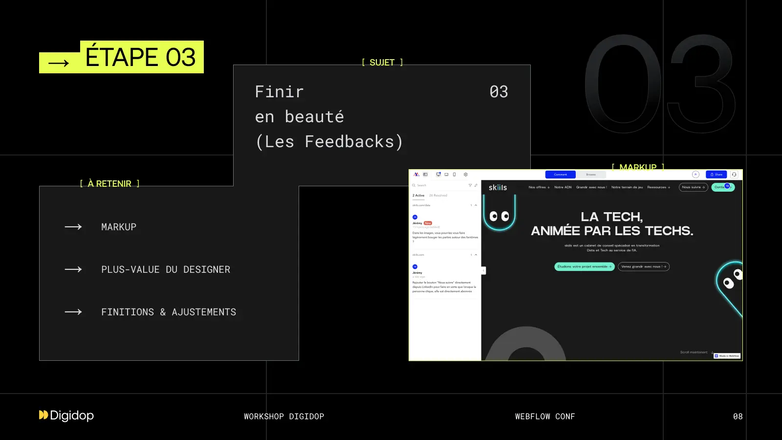 Feebacks: Design - Dev relationship