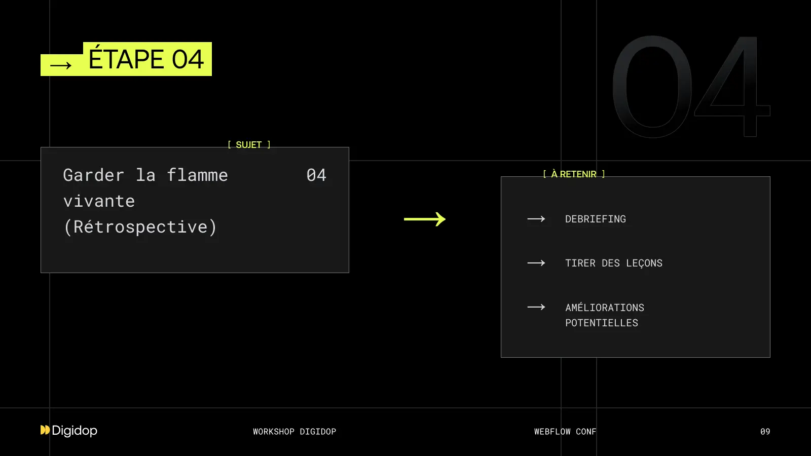 Debriefing: design dev relationship
