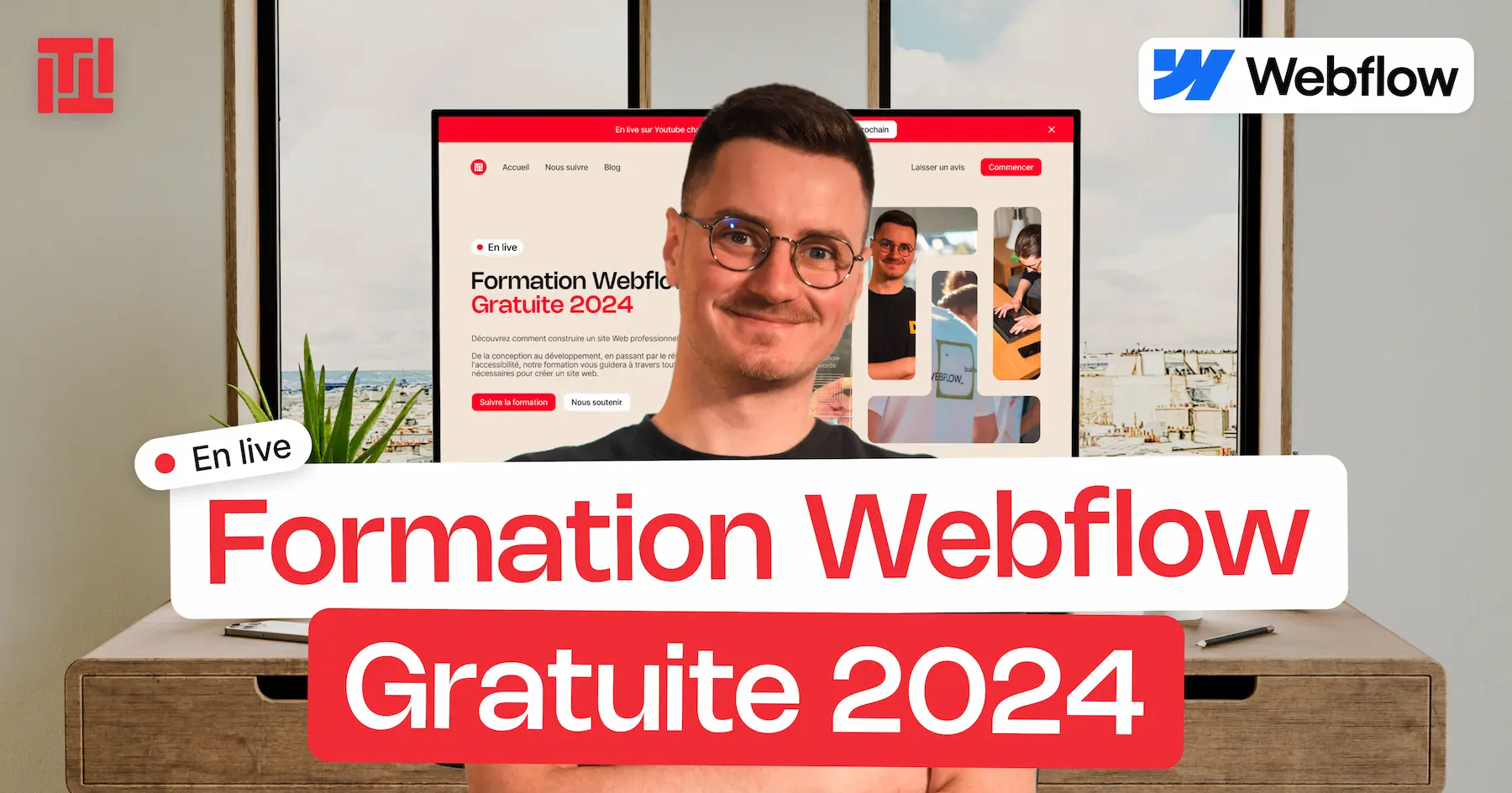 Free Webflow Training 2024 by Thibaut de Digidop