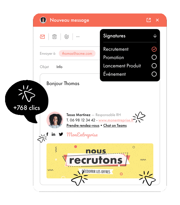 Signature mail Outlook comment la créer ? Letsignit