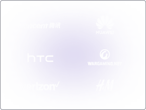 Tencent, Huawei, HTC, Wargaming.net, Verizon, H&M