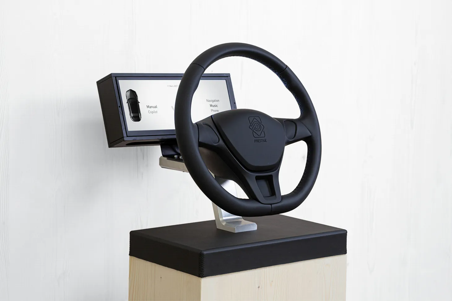 Haptic Steering Wheel for Prestige