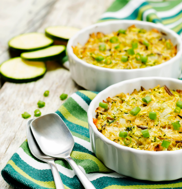 Broccoli Mushroom Vegan Casserole