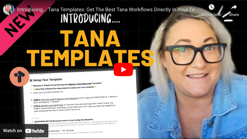 Introducing Tana Templates: Get The Best Tana Workflows Directly In Introducing Tana Templates: Get The Best Tana Workflows Directly In