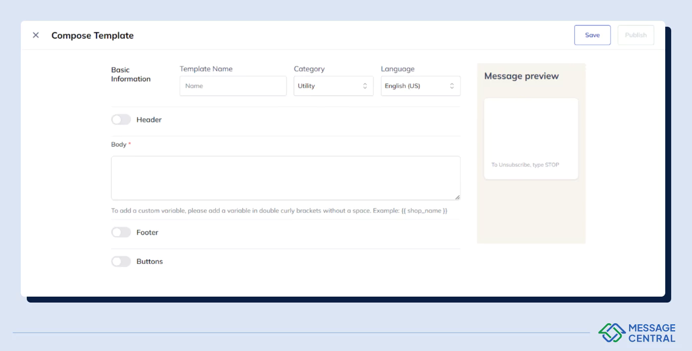 WhatsApp Templates: Categories and How to Register | Message Central Blog