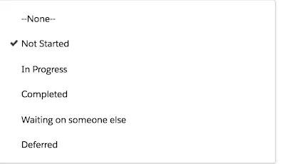 assign tasks in bulk salesforce Salesforce task status