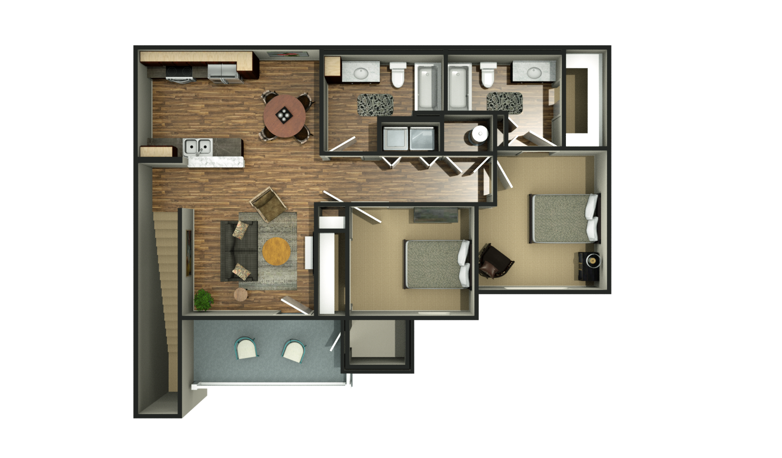 Prairie Ridge Layout Floor Plan Variations