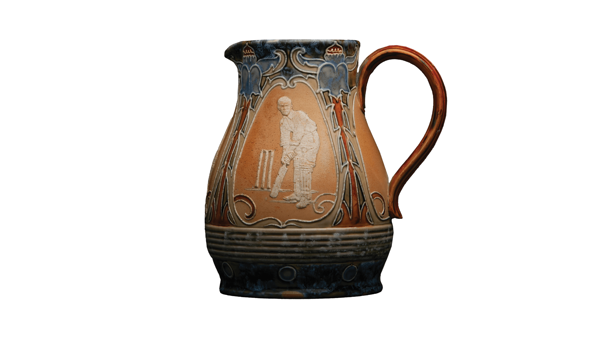 Doulton Lambeth Stoneware 'Art Nouveau' Jug