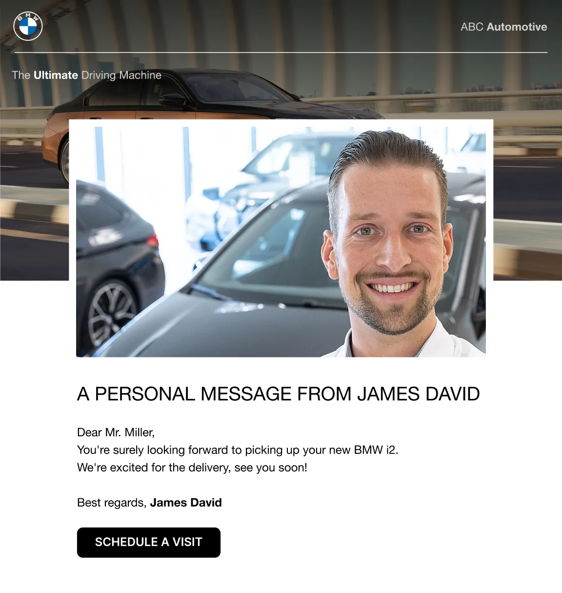 Video messaging platform Automotive
