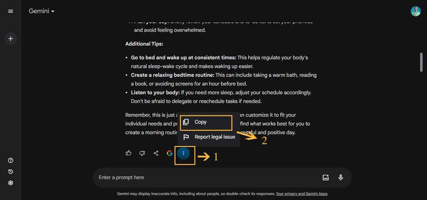 How to Use Gemini AI: Image #4