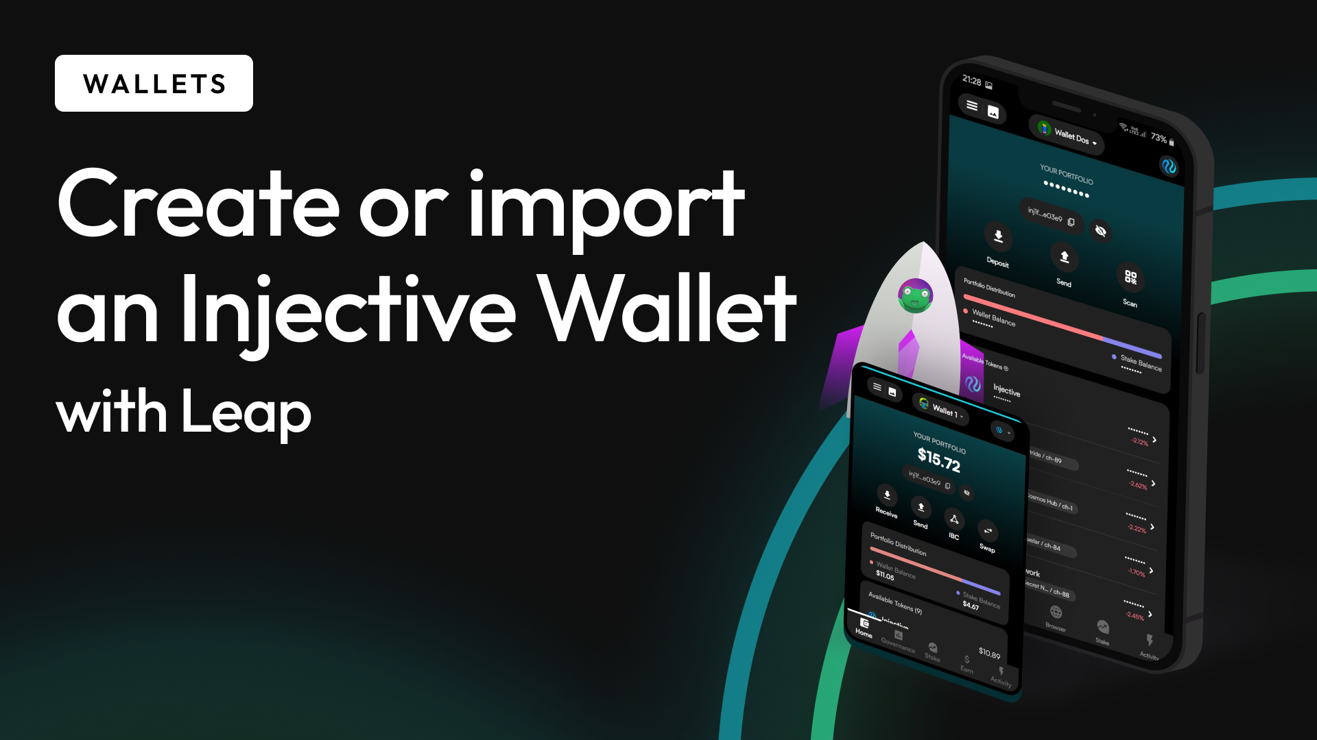 How to Create or Import an Injective Wallet using Leap Wallet Browser