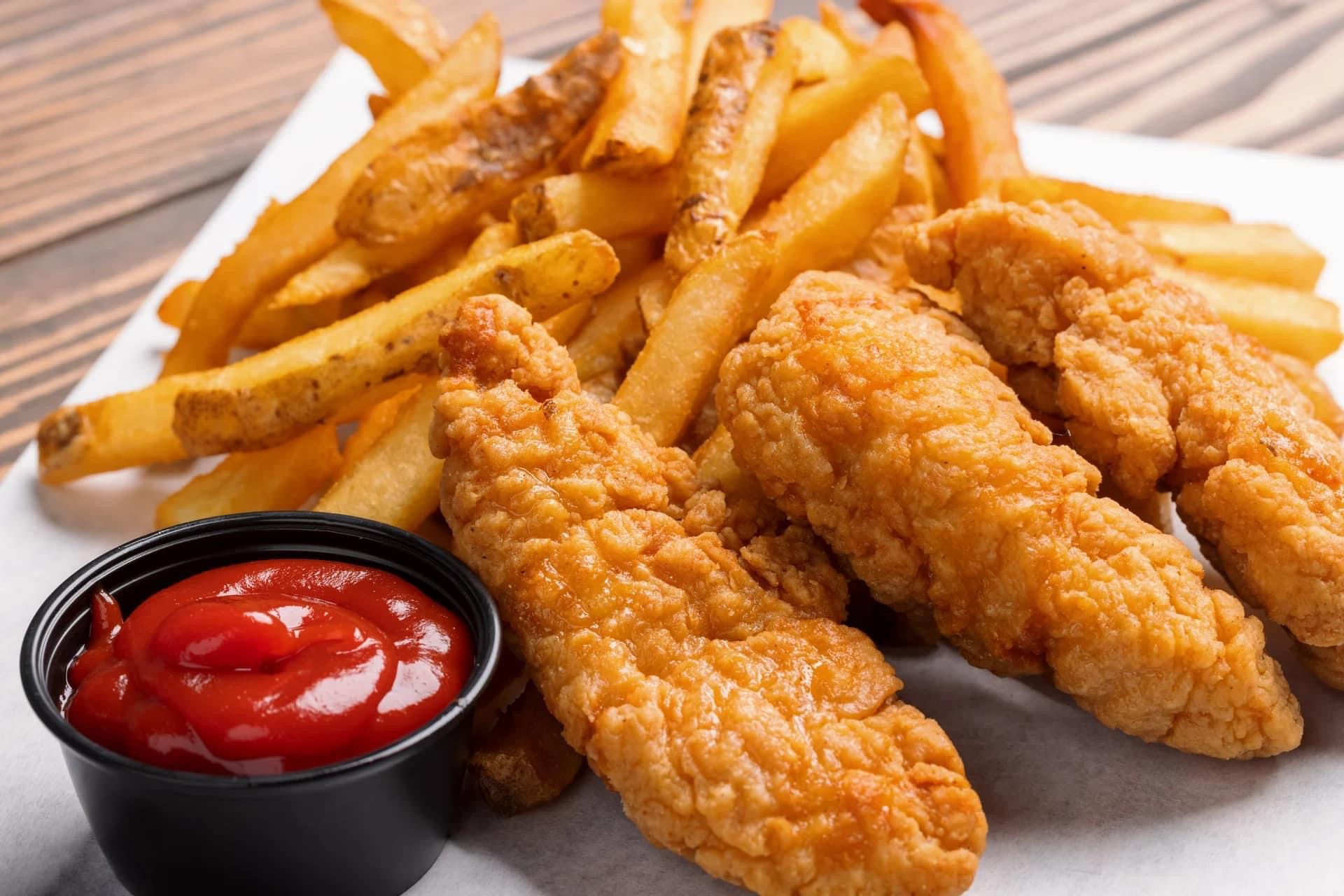 Chicken Tenders With French Fries at Lester Shippy blog