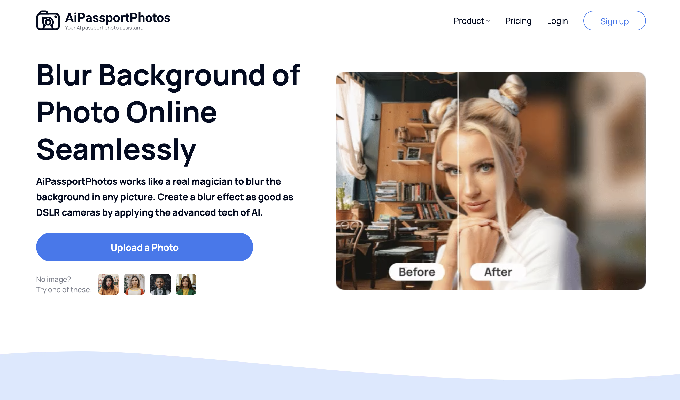 Blur background Automatically Blur the Background of Your Passport Photos in Seconds